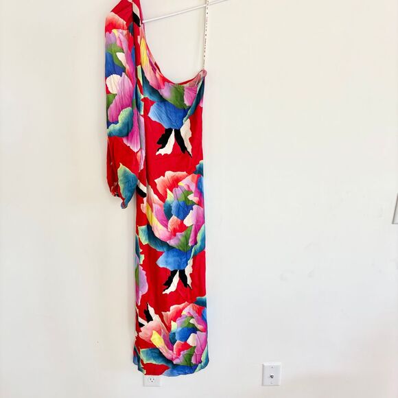 FARM Rio One Shoulder Multicolor Dress - Picture 4 of 9